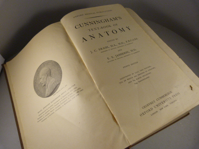 Cunningham's Text Book of Anatomy edited by JC Brash and EB Jamieson, Eighth Edition, Oxford - Image 5 of 22