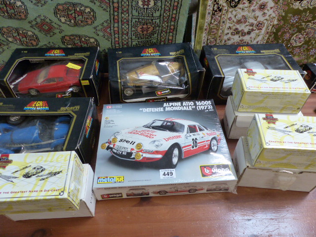 Large quantity of boxed toy cars to include Corgi, Burago Diecast, Models of Yesteryear, Matchbox - Image 7 of 10