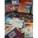 Collection of United football programmes and other football related ephemera