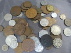 Small collection of various foreign coins