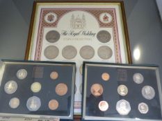 Collector coins to include the 'Royal Wedding Collection' etc