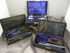 Vintage Medical equipment all in fitted cases - Sahli Haemoglobinometer with manual in fitted case