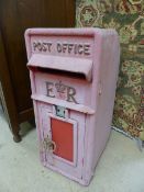 ER cast iron Post Office Post box