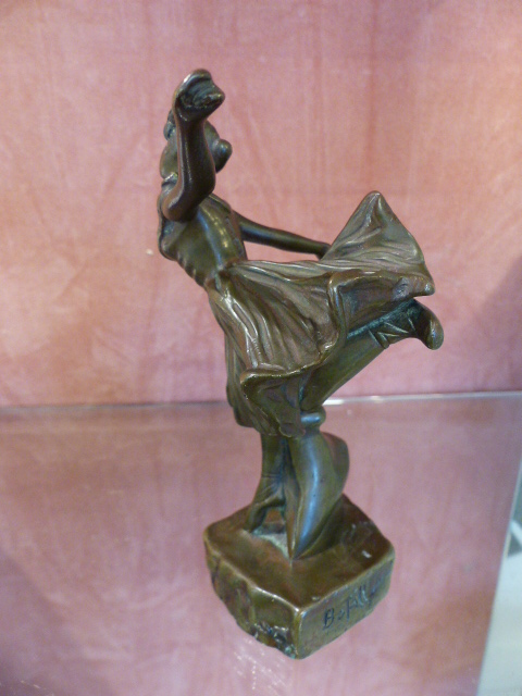 Bronze figure of a Ballet Dancer by Antoine Bofill (1875 - 1939 - Image 4 of 7