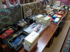 Large quantity of boxed toy cars to include Corgi, Burago Diecast, Models of Yesteryear, Matchbox