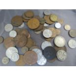 Small collection of various foreign coins