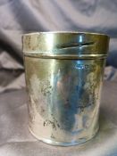 Mappin and Webb hallmarked silver trinket pot with twist off lid