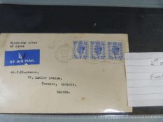 2nd October 1950 First day cover