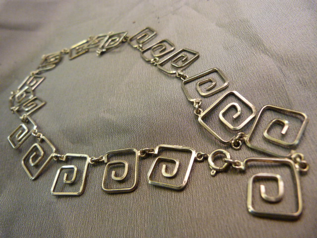 Necklace stamped 950 - Total weight - 25.1g - Image 2 of 2