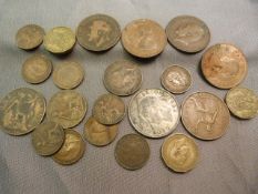 Small collection of various coins etc