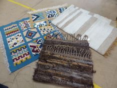 Four Rugs - Two Tansanian, One Jacob Carpet and one other