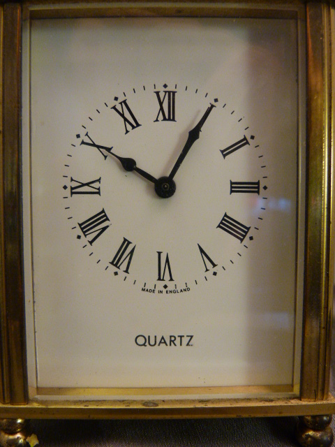 Brass cased Quartz modern carriage clock - Image 4 of 4