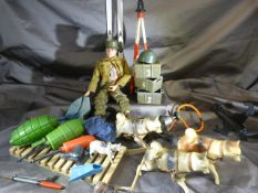 Action Man - Transpolar Expedition set complete with dogs and ski's Etc (unboxed)