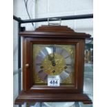 Franz Hermle German mahogany mantle clock