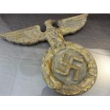 WW2 German military wall plaque dated 1939