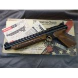 Crossman 1377 American Classic boxed pistol. .177 with pump action.