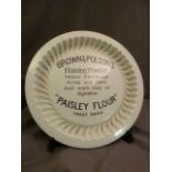 A Brown and Polson's 'Paisley Flour' short bread mould by Doulton Burslem