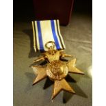 WW1 Bavarian Military Merit cross in original box