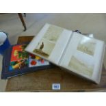 Selection of vintage postcards from the 1970's and a photograph album containing photographs from