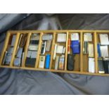 Large selection of modern lighters