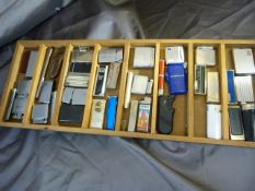 Large selection of modern lighters