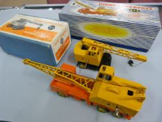 Dinky SuperToys - Dinky 972 20-Ton Lorry Mounted Crane 'Coles' in original packaging. No rips or