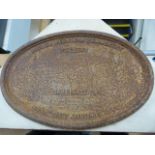 Cast iron Foundry Plaque - 'Goulds Daunders Hamsworthy Foundry - Established 1912. Final Cast