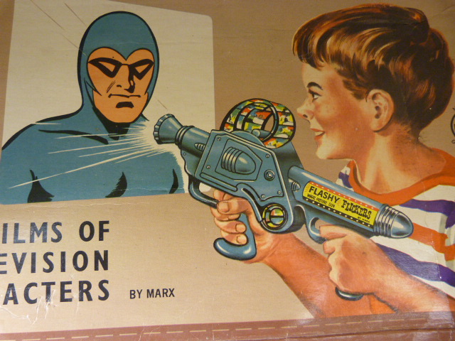 Mid Century Toy's - Flashy Flicker's Magic picture gun and a Computacar by Mettoy - Image 6 of 6