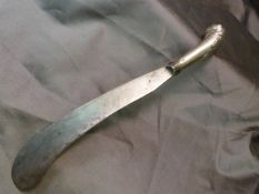 Silver handled fish serving knife