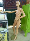 Lifesize female mannequin