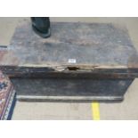 Wooden Carpenters chest A/F