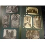 Large collection of mainly tourist postcards and religious postcards.