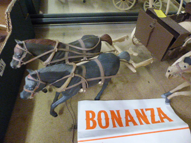 Bonanza 4 in 1 Wagon by Palitoy - No box. Appears complete with instruction manual - Image 8 of 9