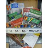 Model railway magazines and a Modeler's scale rule