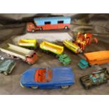 Collection of Corgi MAJOR toys and Dinky Super cars to include some others.