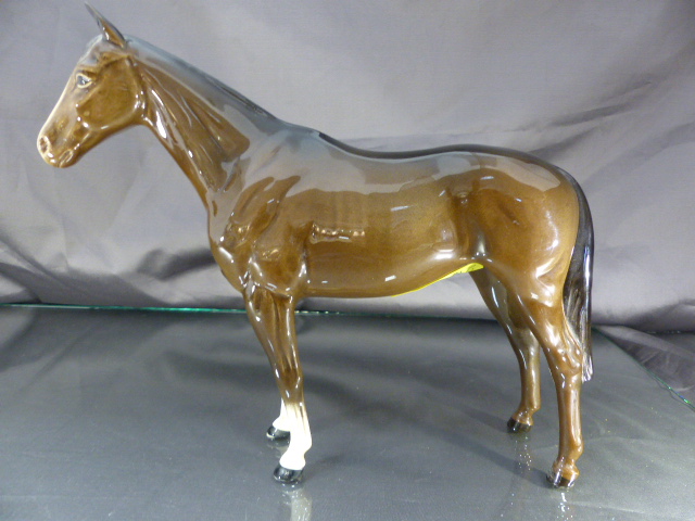 Beswick figure of a Dark Bay horse - Image 2 of 5