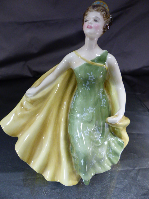 Three Royal Doulton lady figurines - Fragnance HN2334, Adrienne HN2304 and Enchantment HN2178 - Image 15 of 21