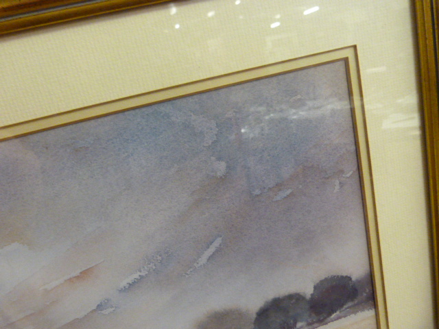 Three oils - One of a Mountainous scene signed C Bray and two others of heathland. - Image 5 of 10