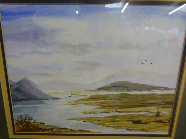 Watercolour by Patricia Martin 'Summertime' - Image 2 of 3