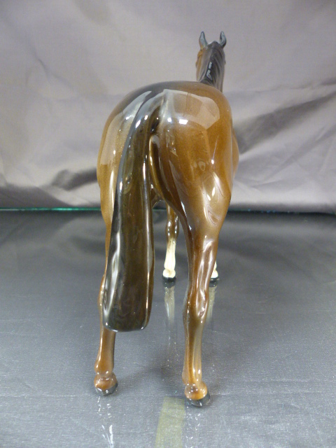 Beswick figure of a Dark Bay horse - Image 4 of 5