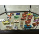 Collection of various matchbox cars unboxed (22 cars in total)