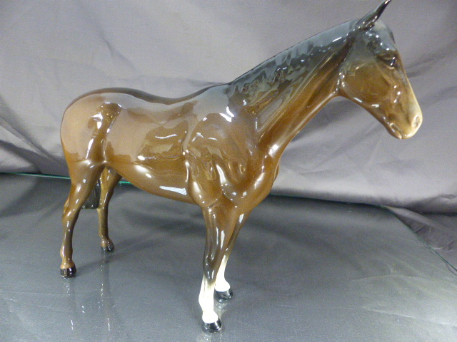 Beswick figure of a Dark Bay horse - Image 3 of 5