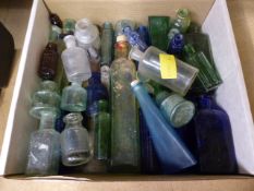 Collection of Victorian glass bottles to include some earlier