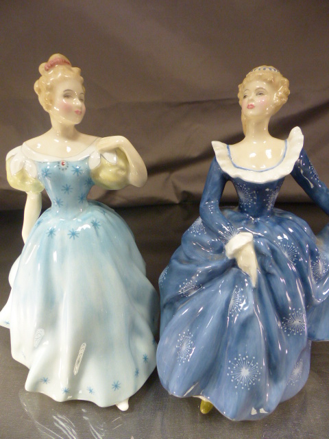 Three Royal Doulton lady figurines - Fragnance HN2334, Adrienne HN2304 and Enchantment HN2178 - Image 2 of 21