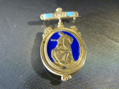 A Toye, Kenning & Spencer Ltd medal Birmingham 1964 hallmarked silver Gilt. RMH (Royal Masonic