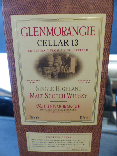 10 year old Glenmorangie Cellar 13 Single Highland Malt Scottish Whiskey boxed. - Image 2 of 2