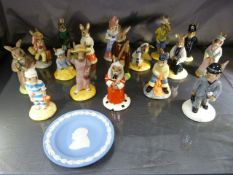 Large collection of Royal Doulton Bunnykins - to include Maid Marion Bunny, Friar Tuck Bunny,