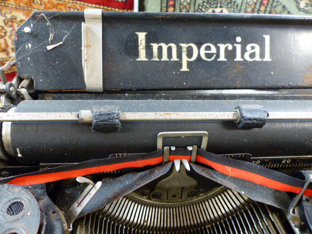 Imperial Model 50 typewriter A/F - Image 2 of 4