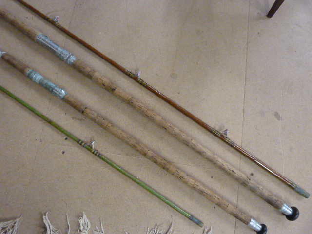 Antique Fishing Rods - Milbro Bamboo rod in case along with one other - Image 2 of 3