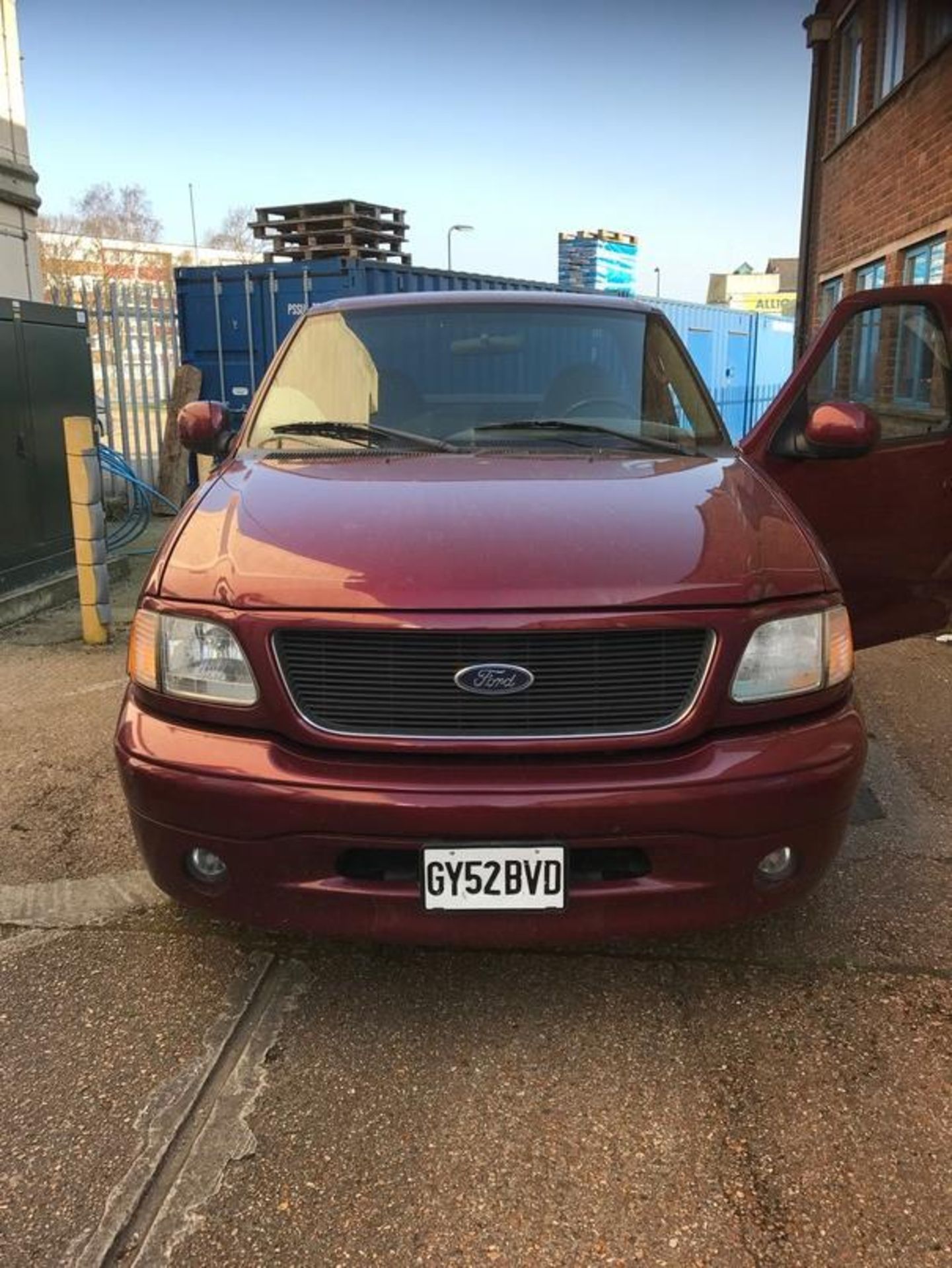 [GY52 BVD] Ford F150 LX Pickup (LHD) (Red) [Import] - Image 2 of 7